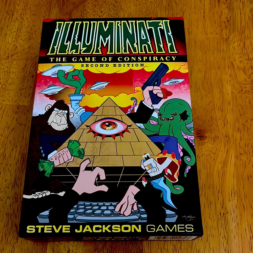 Illuminati Card Game, unused